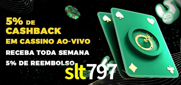 Promoções do cassino ao Vivo slt797